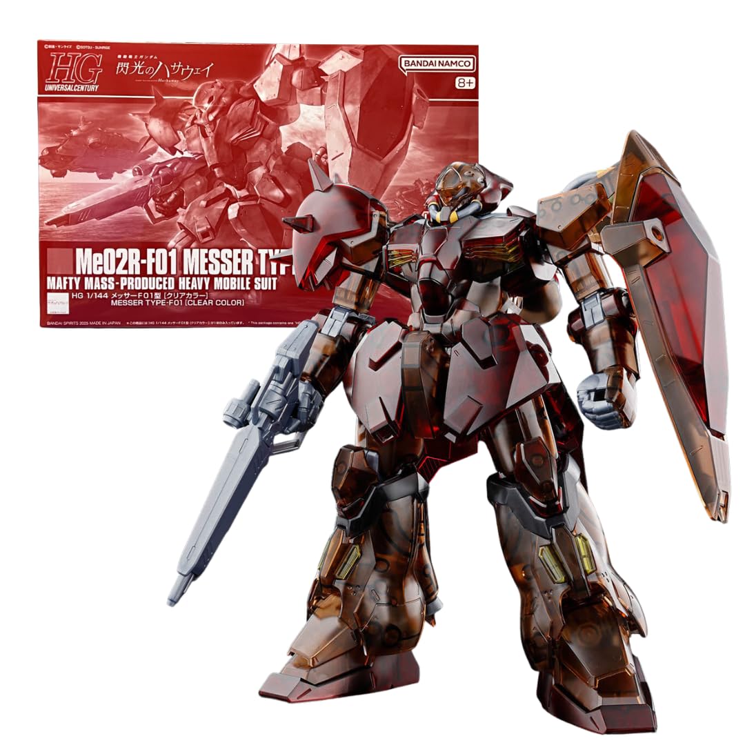 Amazon | HG 1/144 メッサーF01型 [クリアカラー] 機動戦士ガンダム