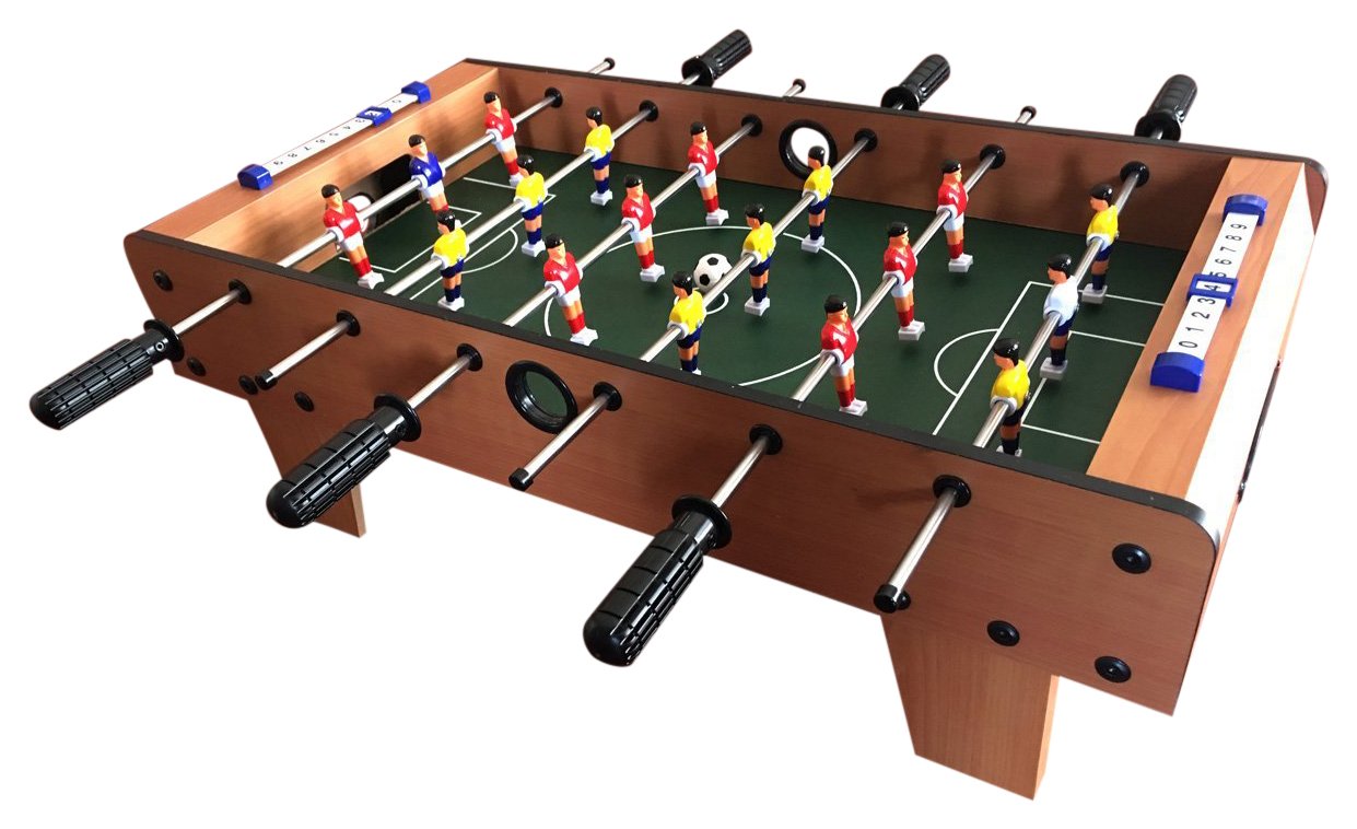 S&T INC. T&S Tabletop Soccer Foosball Table Game