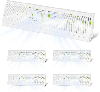 Aremae 4 Pack 15 Inch Baseboard Register