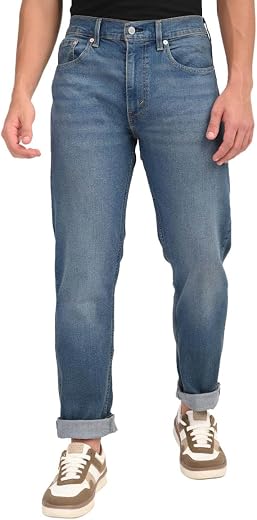 Levi's Men's 505 Straight Fit Mid Rise Jeans
