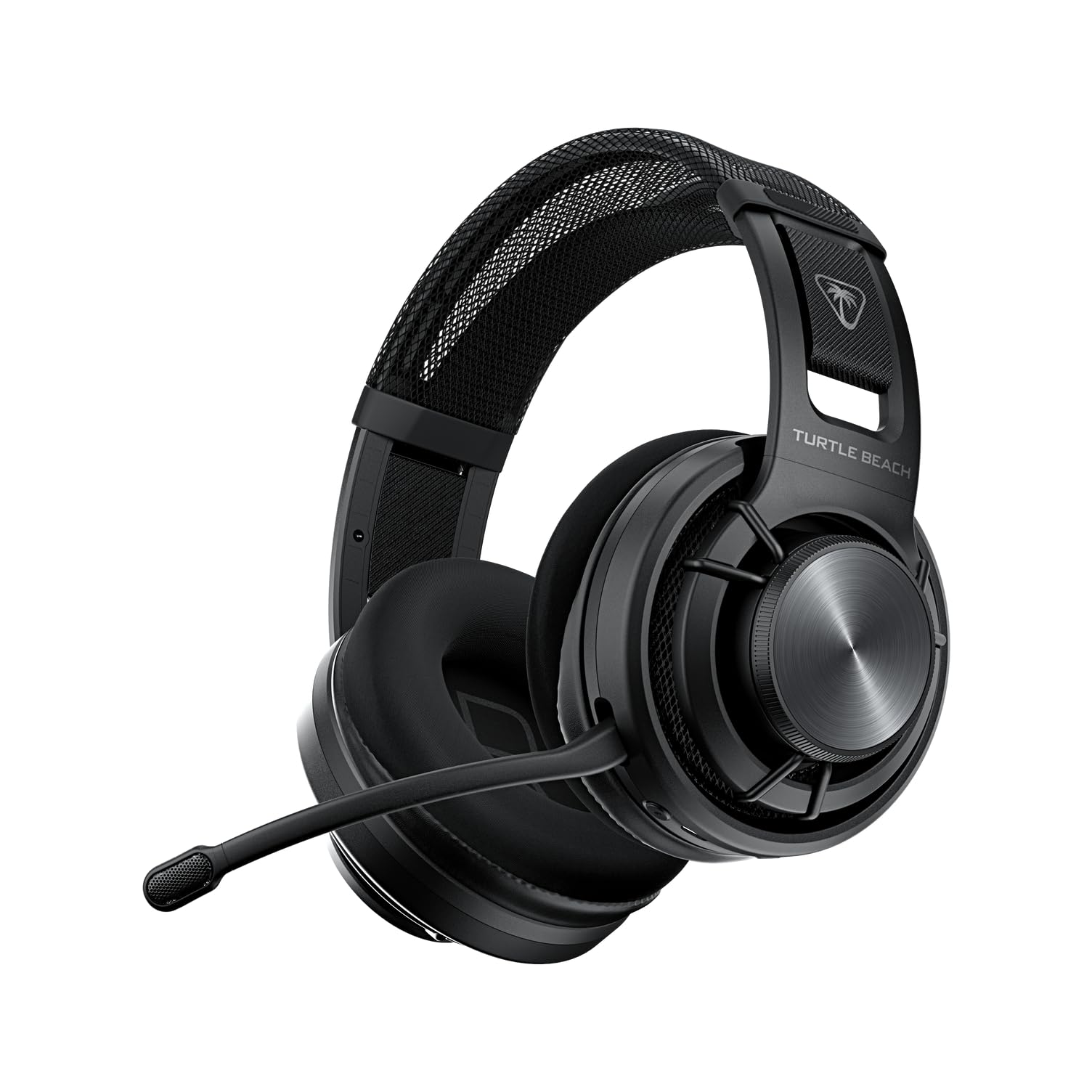 【APEX ALGSスポンサード】TURTLE BEACH ワイヤレスヘッドホン開放型 Atlas Air マルチプラットフォーム ブラック 軽量 301g ゲーミングヘッドセット 無線 2.4GHz/Bluetooth/有線3.5mm 単一指向マイク付き ハイレゾ対応 24bit/96kHz PC PS5 PS4 携帯ゲーム スマホ Steam Deck 対応 50時間持続【メーカー保証2年】