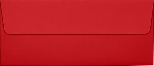 Miniatura 2 de LUXPaper Sobres de negocios #10  Despegar y prensar  4 18 pulgadas x 9 12 pulgadas  Azul piscina  Texto de 80 libras  50 unidades