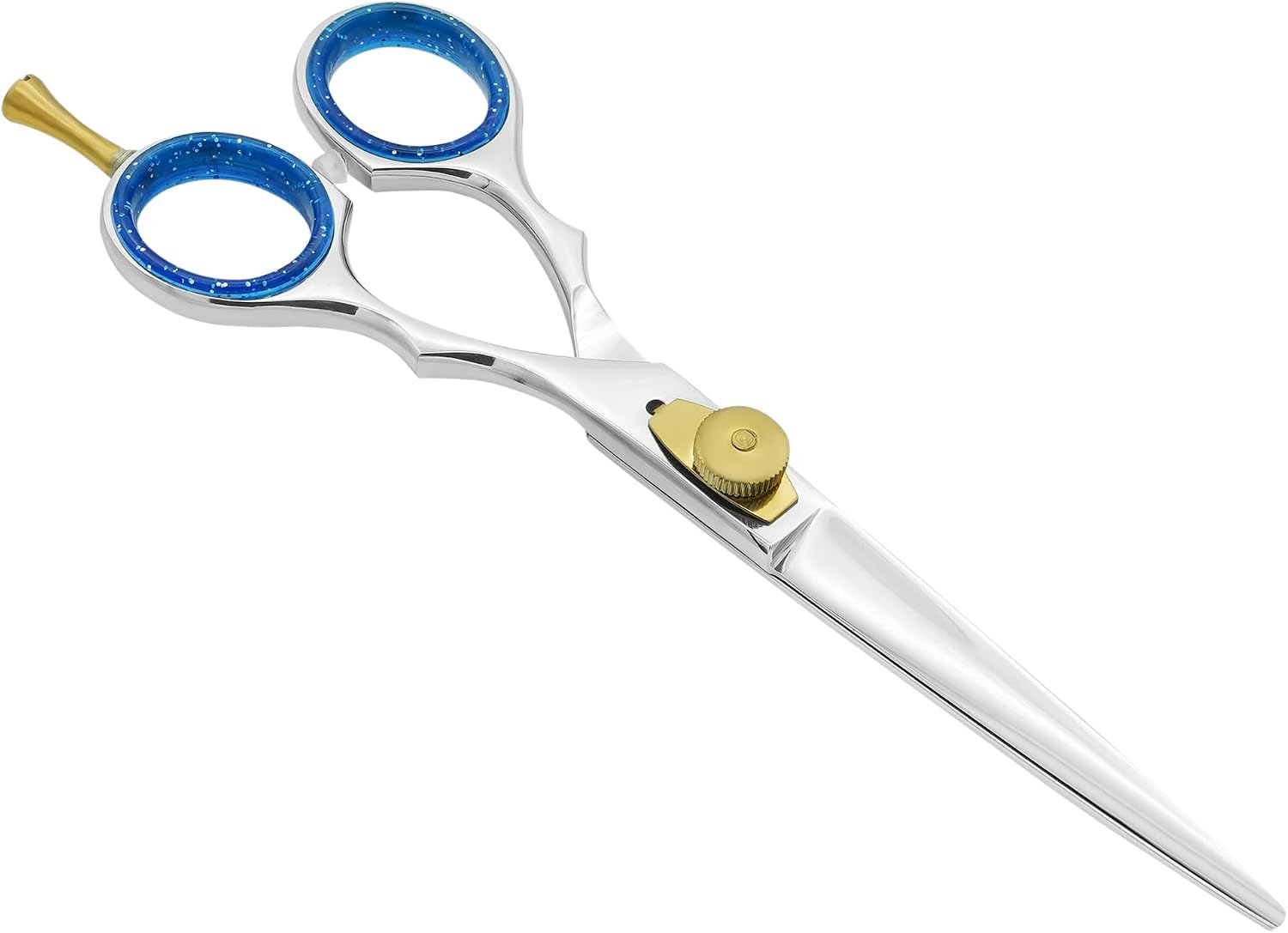 Professional Barber Scissor Hair Cutting Shears Hairdressing Razor Edge Stainless Steel Scissors Shears Length 6 inches Right Hand Hair Scissor for Men and Women