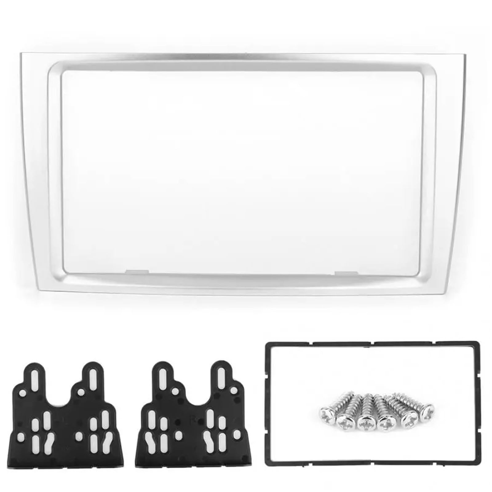Marco Radio 2Din 7 Pulgadas Coche DVD Radio Fascia Marco GPS Reproductor Montaje Tablero Bisel para Peugeot 308 2008-2015/408 2011 Accesorios De Kit Montage Autoradio