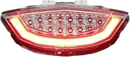 Amazon.com: Integrated Sequential LED Tail Lights Smoke Lens fits