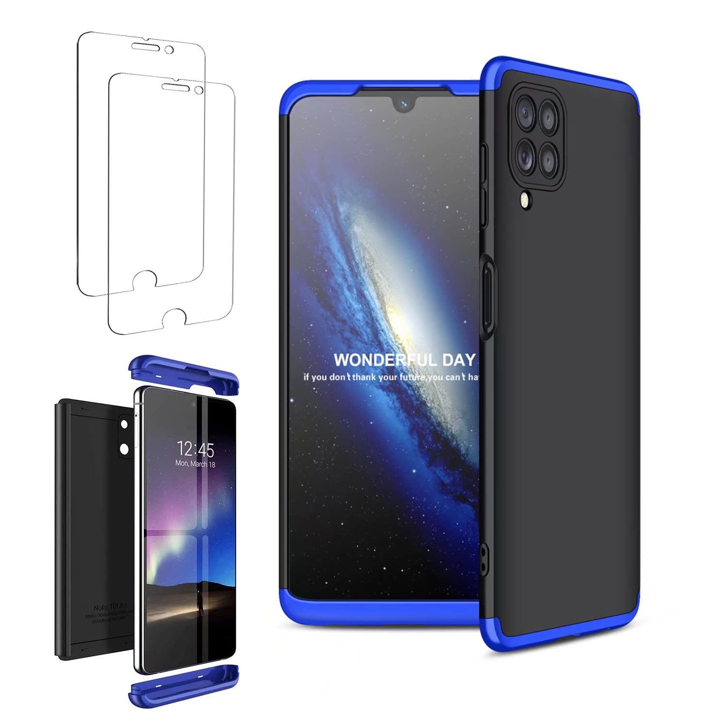 Ttianfa Case Cover For Oppo A31 Case Tempered Screen