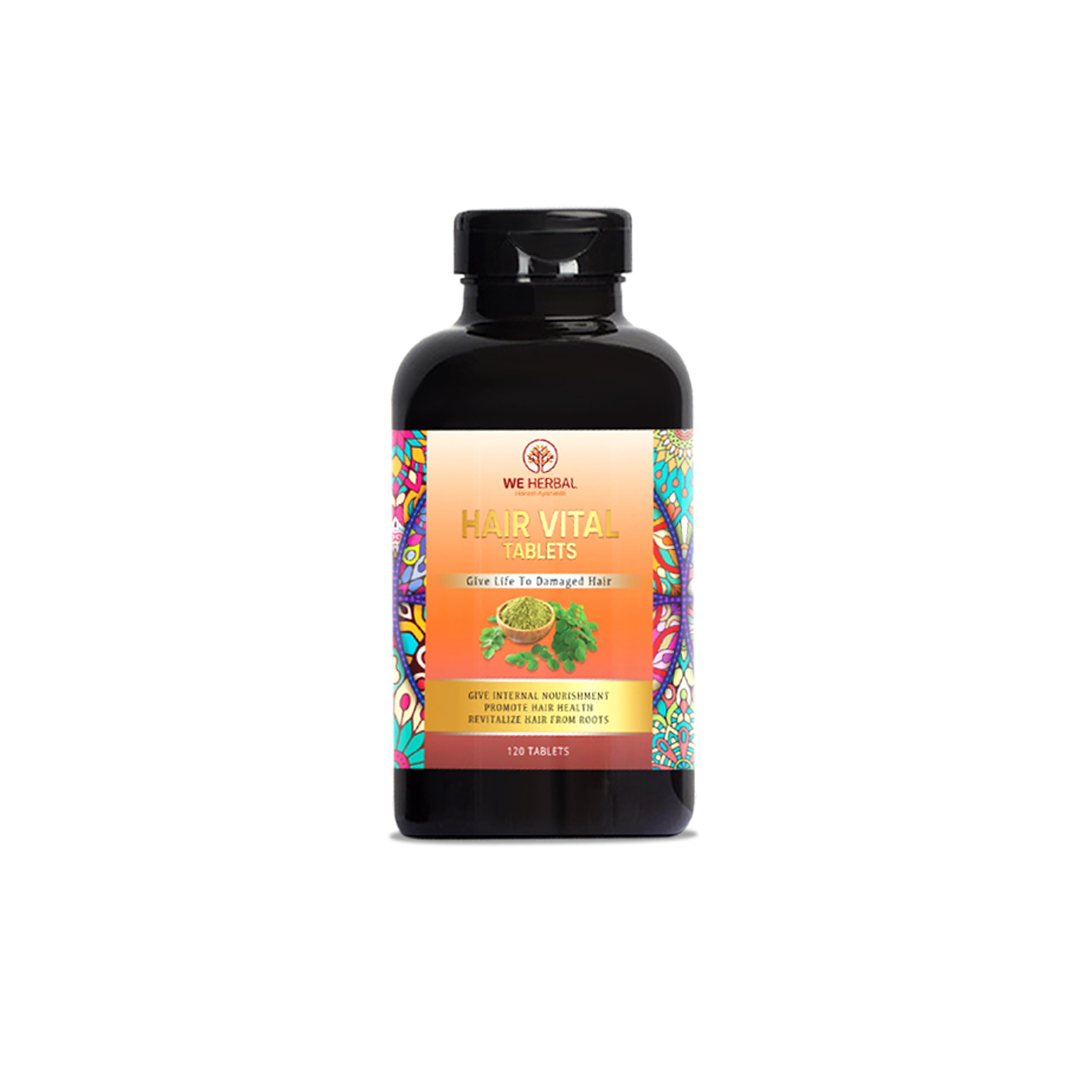 WE HERBAL Hair Vital Tablets – Promotes Hair Growth, Reduces Hair Fall, Improves Hair Health, 120 Tablets-image-20