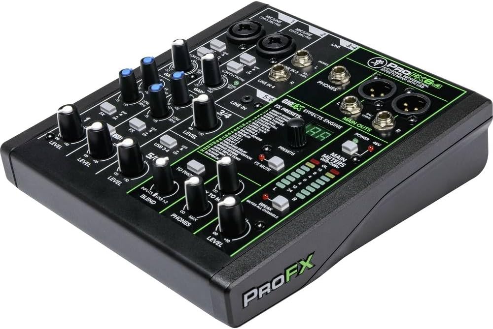 ProFX6V3 - Analog Mixer