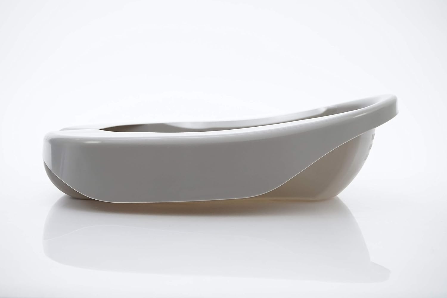 Medegen H120-11 Pontoon Bedpan, Pewter, 1.9L Capacity, 15" x 11" x 4.2" x 2.6" Size, Pack of 20