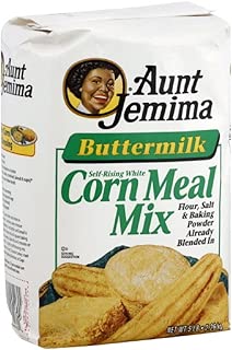 Aunt Jemima White Buttermilk Corn Meal Mix, 5-pounds (Pack of8) - coolthings.us