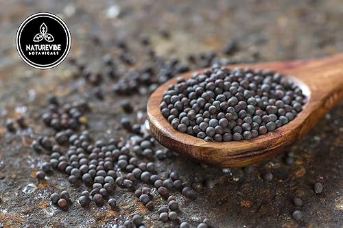 Miniatura 5 de Naturevibe Botanicals - Semillas de mostaza negra en polvo (5 libras), no OMG y sin gluten, especia india