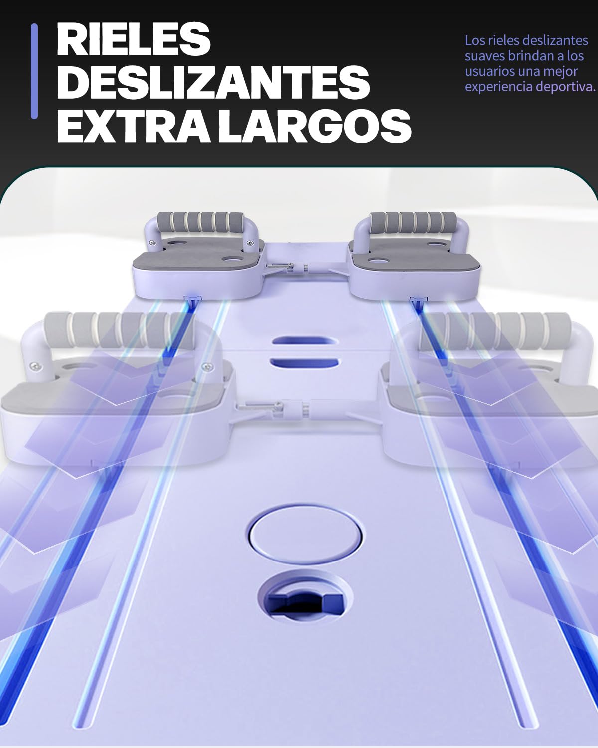 Pilates Board, Tabla de Pilates Multifuncional con Conteo Inteligente y Asas Intercambiables, Ángulo para un Entrenamiento Preciso de Grupos Musculares, Pilates Reformer Set