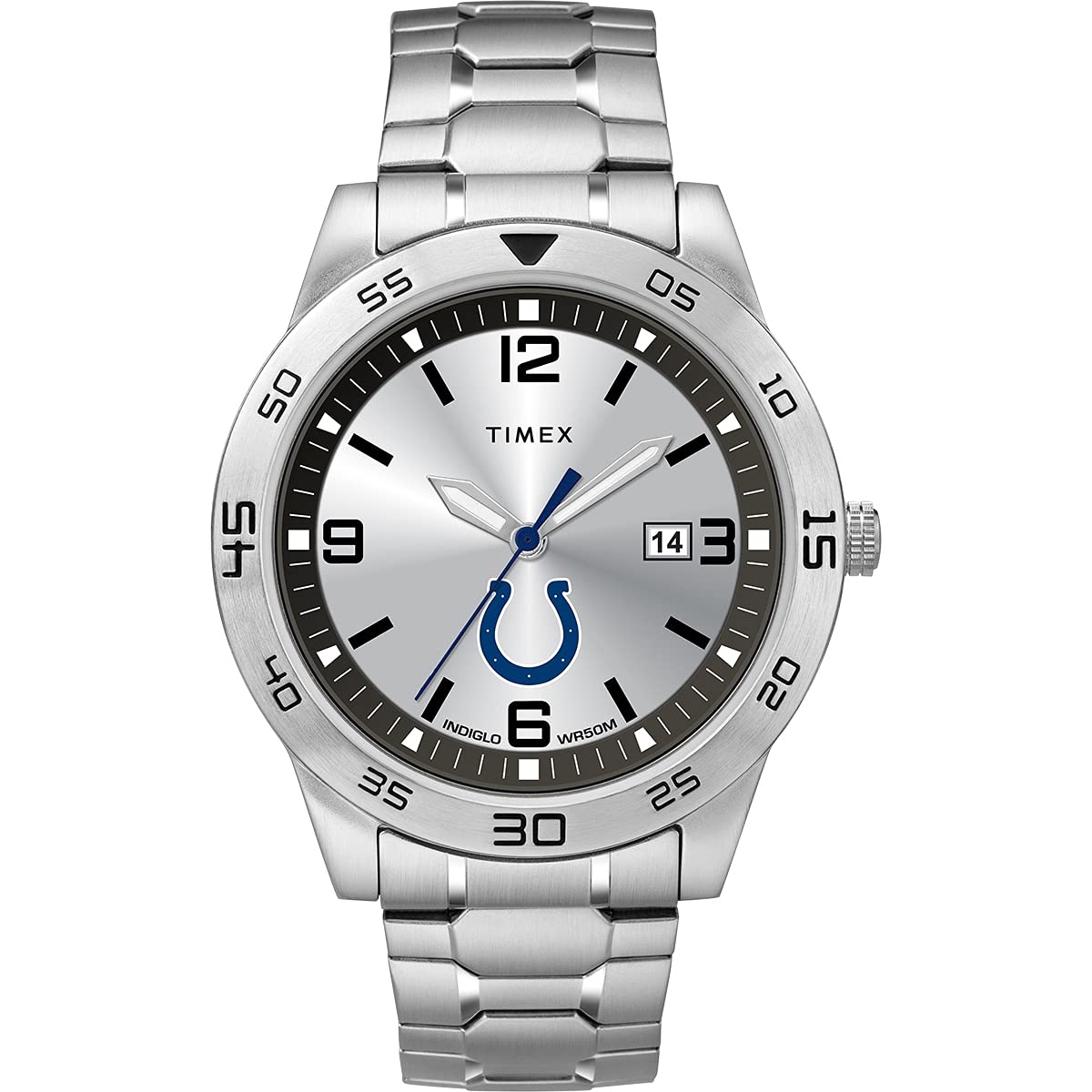 Timex Tribute Men's Citation 42mm Quartz Watch with Stainless Steel Strap