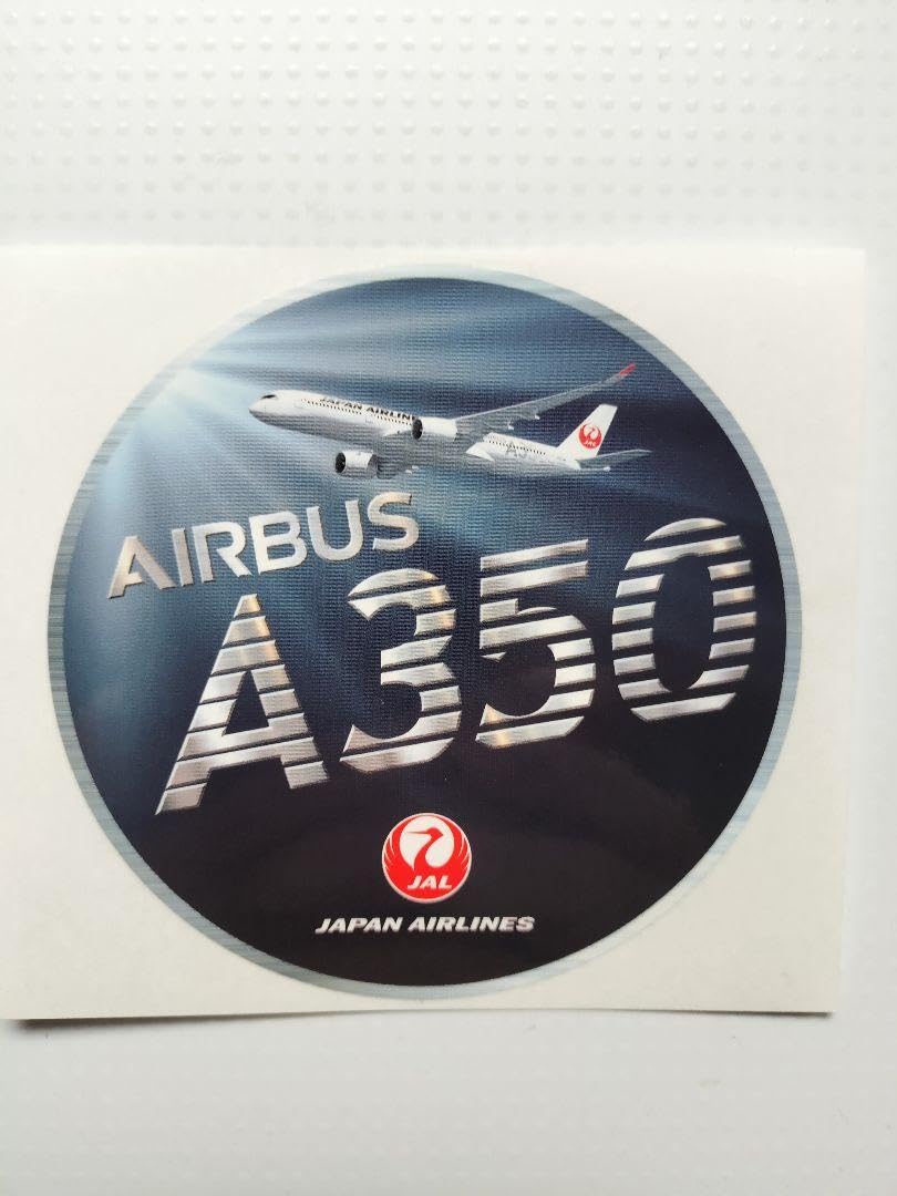 Amazon.co.jp: JAL□日本航空 AIRBUS A350 限定ステッカー