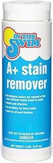 In The Swim A+ Pool Stain Remover - 100% Ascorbic Acid - Professional-Grade Metal & Organic Stain Treatment - 2 Pound