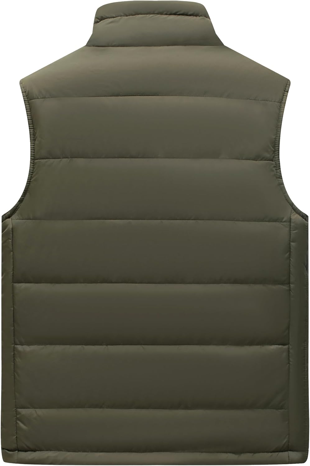 VtuAOL Men's Puffer Vest Outdoor Padded Vest Softshell Outerwear Vest for Travel Hiking - Image 6