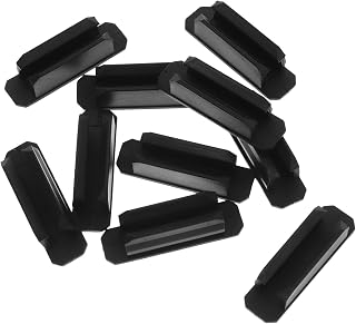 OUNONA Silicone Adhesive Pencil Holder 10pcs for Desk and Workspace
