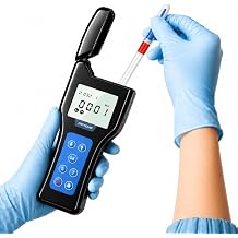 Surface Cleanliness Tester ATP Fluorescence Detector, Portable ATP Hygiene Moniter Meter, Swab Not Included