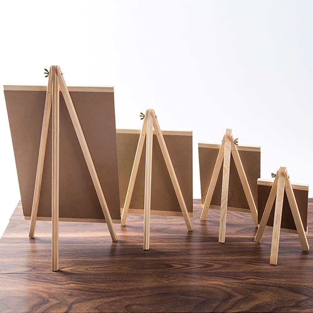 Pizarra, Tablero de Mensajes Vertical con Soporte, Tablero de exhibición Creativo de Barra, Adecuado para restaurantes y Eventos de Bodas (20x36cm)