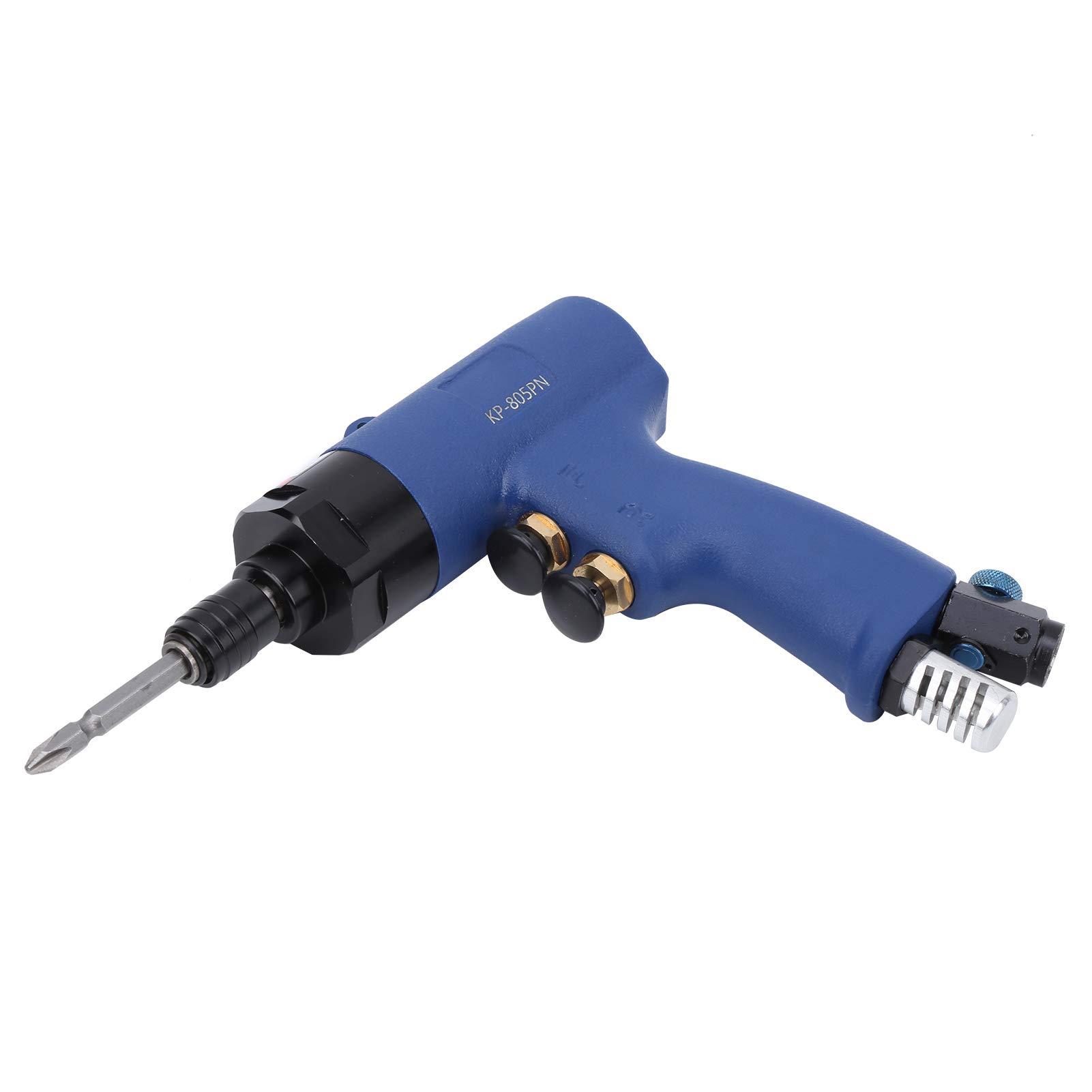 Destornillador neumático con forma de pistola Potente herramienta de destornillador neumático Construcción de acero de aleación profesional Torque de 40 N-m Velocidad de 8000 rpm (Boquilla de gas