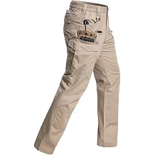CARWORNIC Mens Stretch Ripstop Tactical Pants Lightweight Water-Resistant Flex Hiking Cargo Work Pants with 11 Pockets
