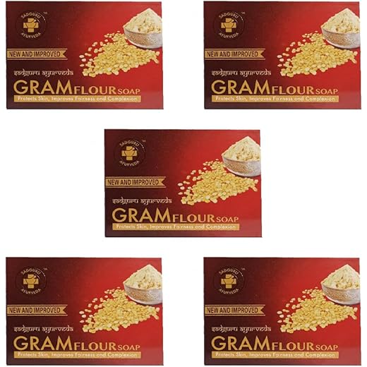 Sadguru Ayurveda Soaps - Flour 5 Pack