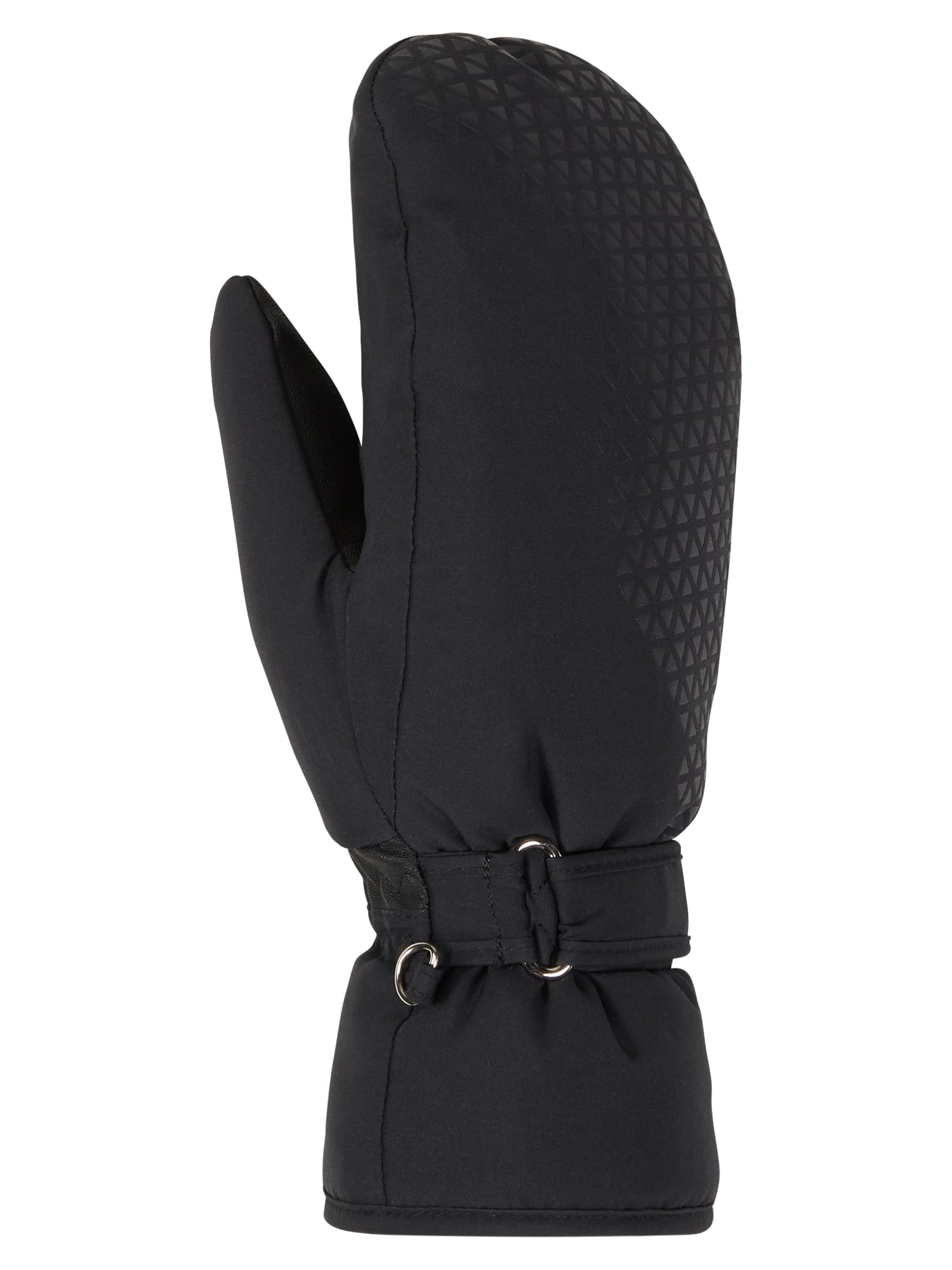 Ziener Damen KISARI Ski-Fäustling/Wintersport | wasserdicht, PFC frei, Black