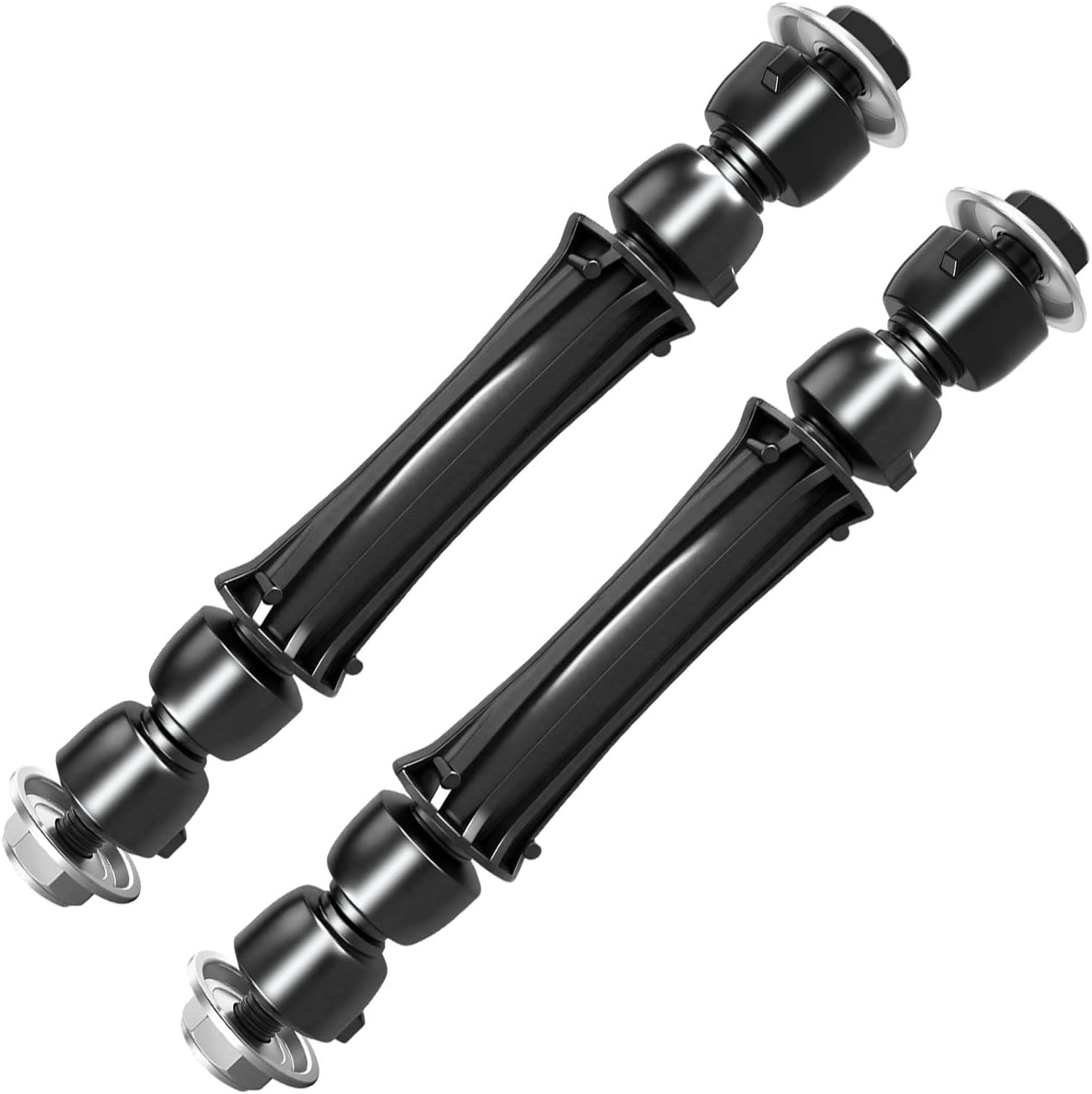 Sway Bar Link Front 2 Pcs K700432, Front Sway Bar Links for Escalade for Silverado for Suburban for Tahoe for Yukon, Automotive Replacement Sway Bar Link Kits, Front Stabilizer Bar Link
