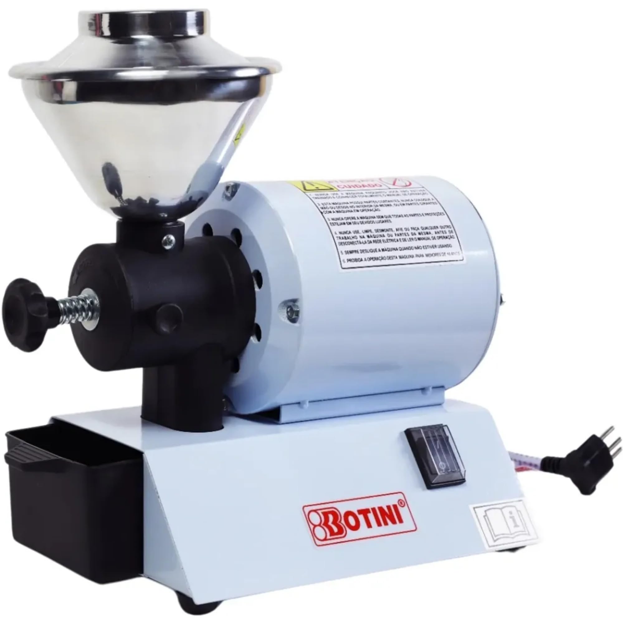 Moinho Moedor De Café Elétrico Máquina De Moer Café e Temperos