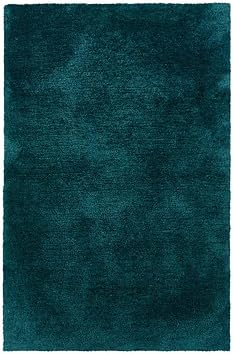 Sphinx Oriental Weavers Cosmo Shag Area Rug 81104 80" x 110" TealKitchen & Dining