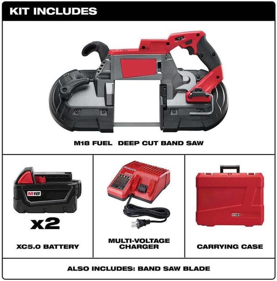 2729-22 Fit For Milwaukee M18 FUEL 18V Deep Cut Band Saw Kit,M18 FUEL Deep Cut Band Saw kit