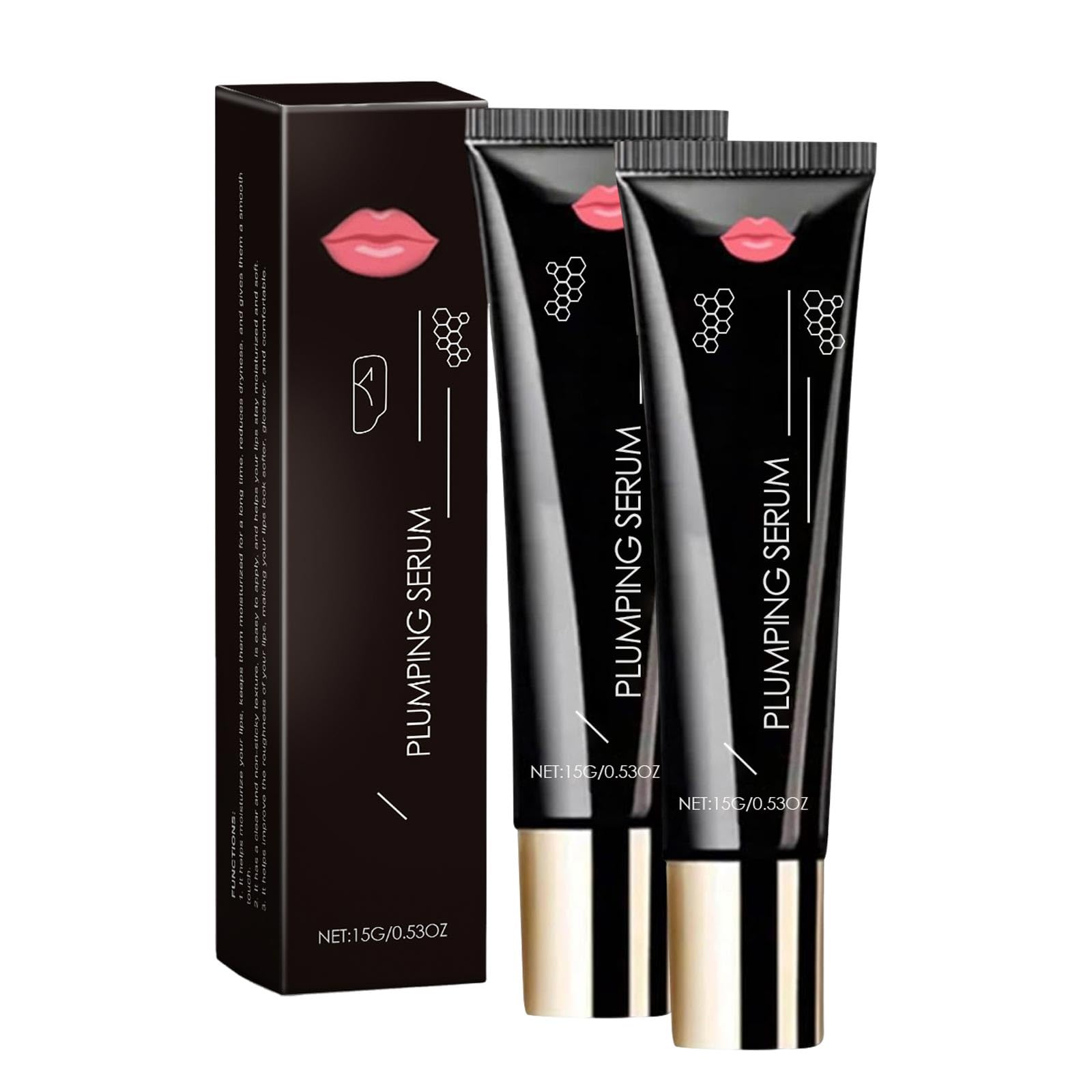 Aoseiens Plumpify Plumping Serum Oil, Plumpify Lip Oil Plumper, Plumping Lip Gloss, Lip Plumper Lip Boosting Serum, Hydrating and Nourishing Lips Oils, Reduce Fine, Moisturizing and Non-Sticky