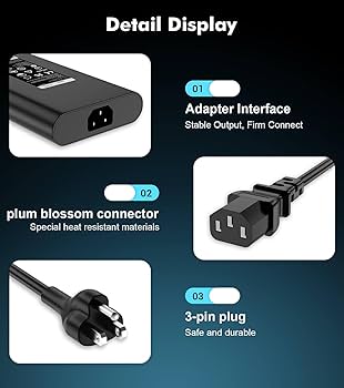 Amazon.com: New Slim Replacement for Dell 240W AC Adapter