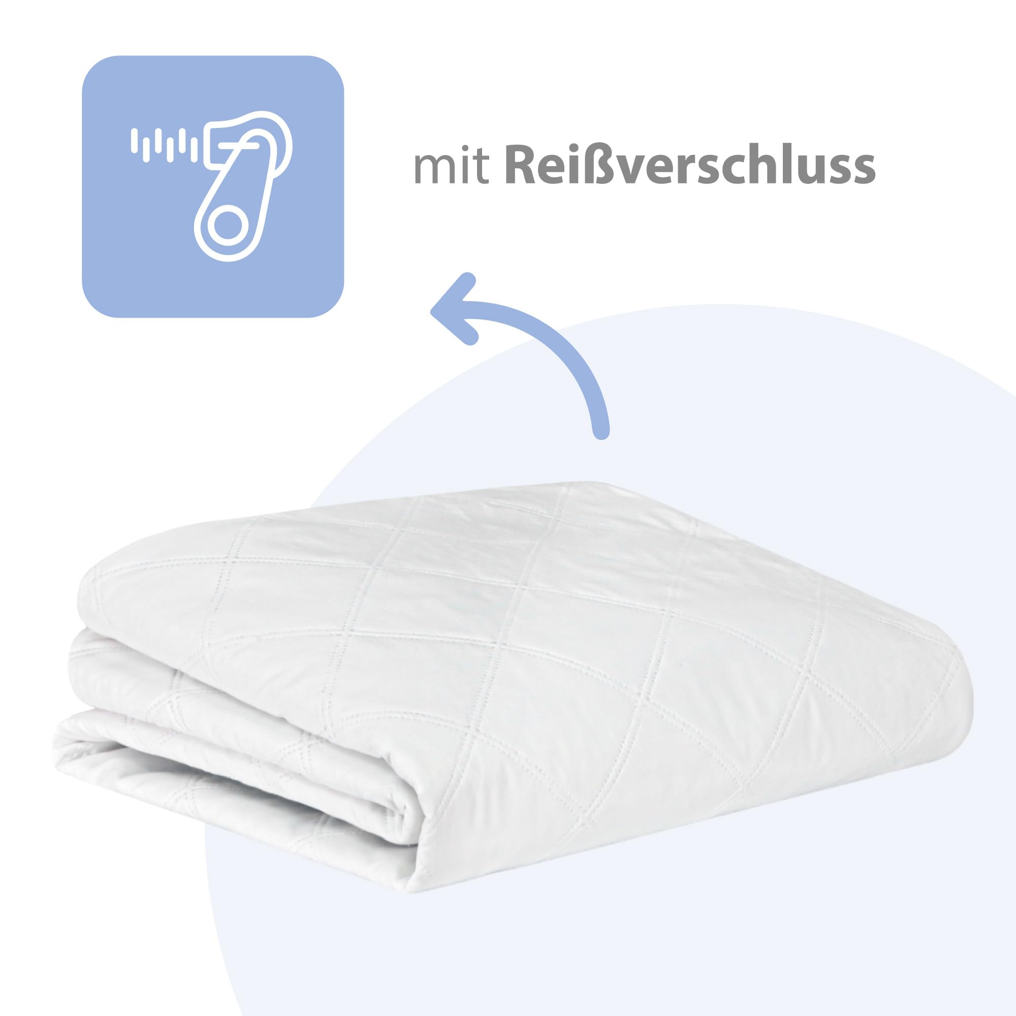 Bezug für Babymatratze Reisebett Matratze 120 x 60 x 9 cm Reisematratze für Babybett Schaumstoffmatratze Kindermatratze Zertifikat Oeko-Tex