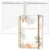 Bill Payment Tracker Notebook - Monthly Bill Organizer & Planner for Personal Budgeting Financial, Payments Checklist Organizer, 5.8