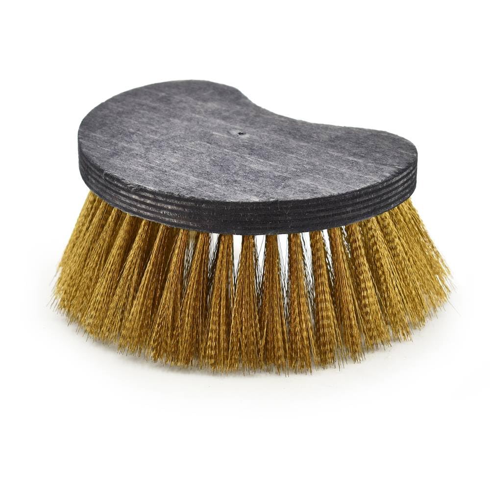 Ricambio spazzolone mezzaluna in ottone 15,5 cm Lilly, ricambio spazzola