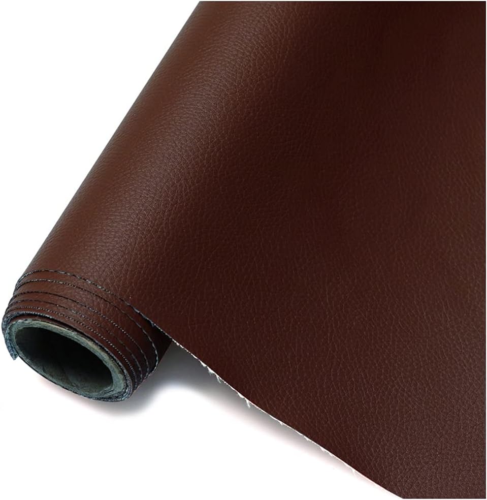 サイズ交換ｏｋ レザー 内装 生地フェイクレザー生地pu合成皮革耐摩耗性pu合成皮革生地diyクラフトカーライニングソファカーシートカバー張りに最適車 ビニールレザーの生地レザー 生地 1 6x4m Size Chocalate Color 布 生地 Awacc Org