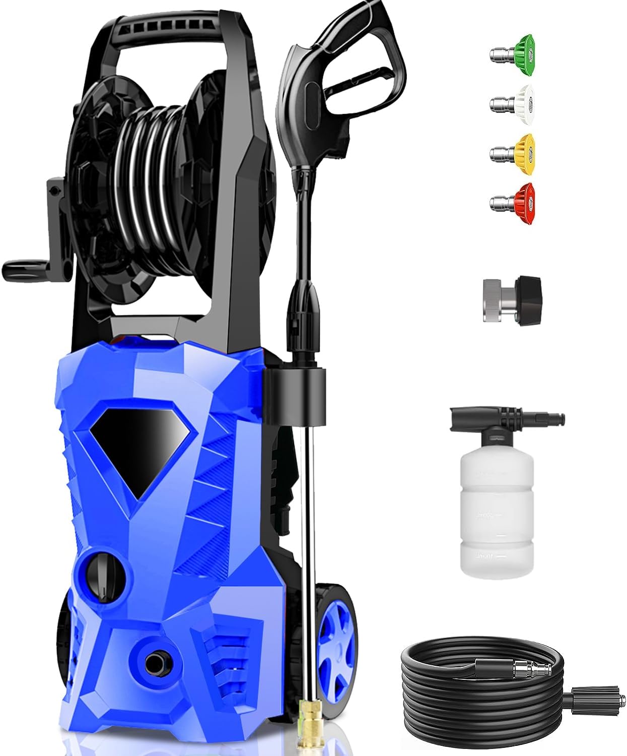 WHOLESUN 3800PSI Electric Pressure Washer 2.8GPM Power