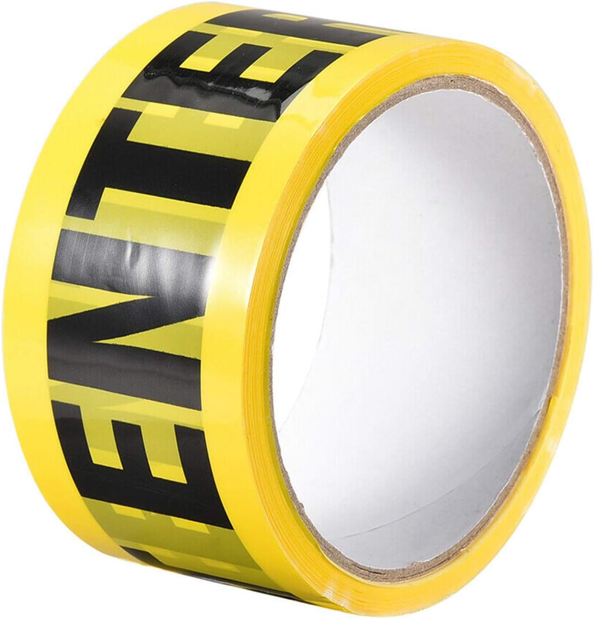 Gralux(Yellow A) - "CAUTION DO NOT ENTER" Yellow Premium Barricade Tape, Halloween Tape, 7.6cm x 90m,1 Roll