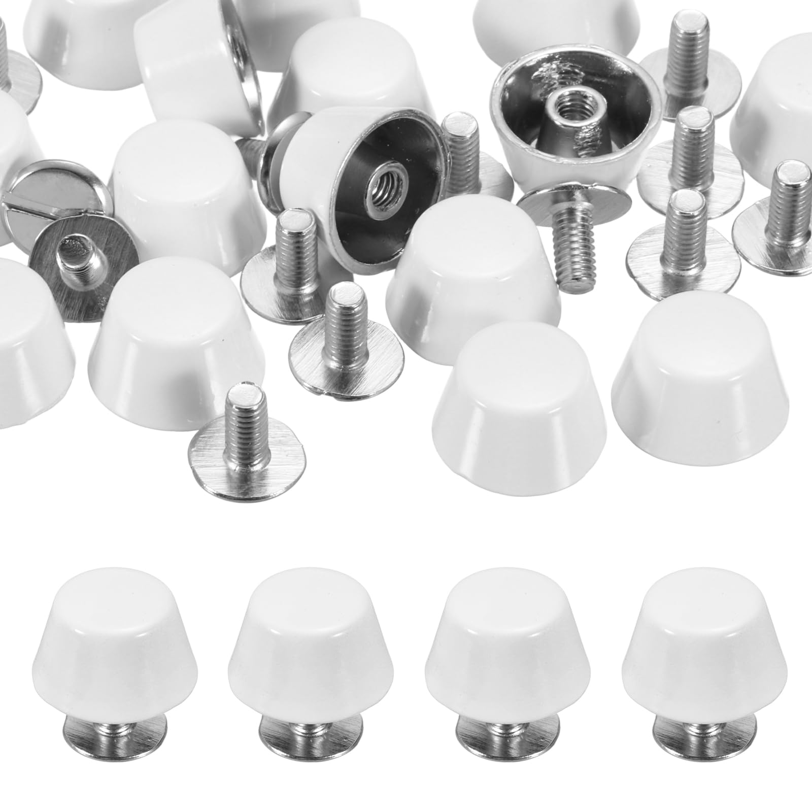 PATIKIL 12mm Screw Back Rivets Stud