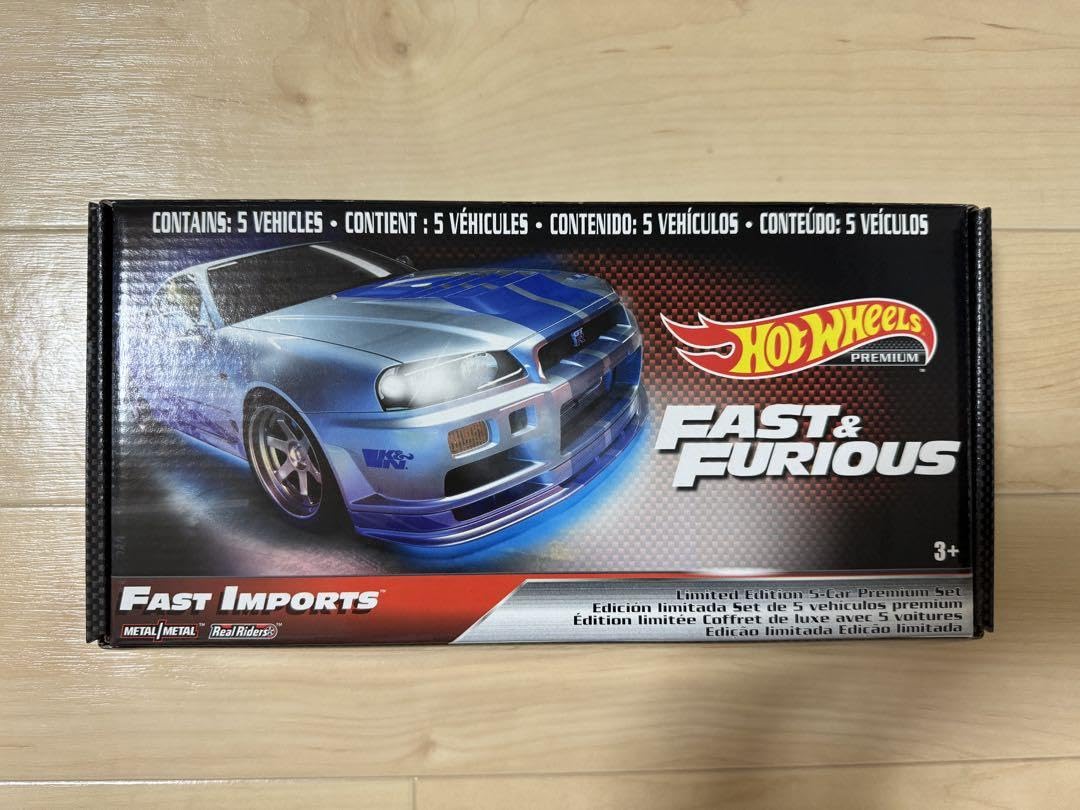 Amazon.co.jp: ホットウィール ワイルドスピード FAST IMPORTS 5台 
