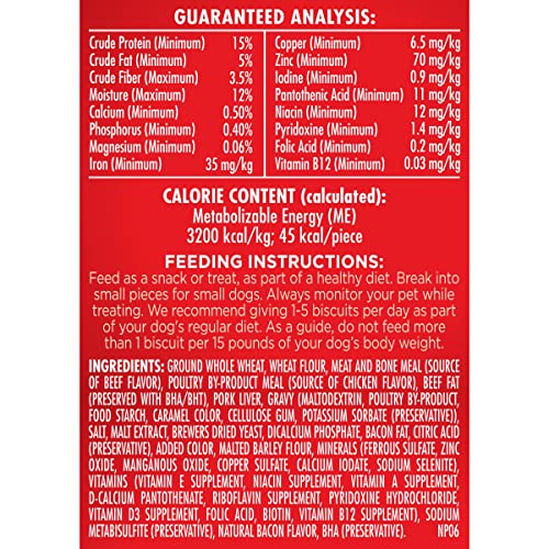 Image of Milk-Bone GravyBones Dog Biscuits, Small Dog Treats, 7 lb. (Pack of 2)