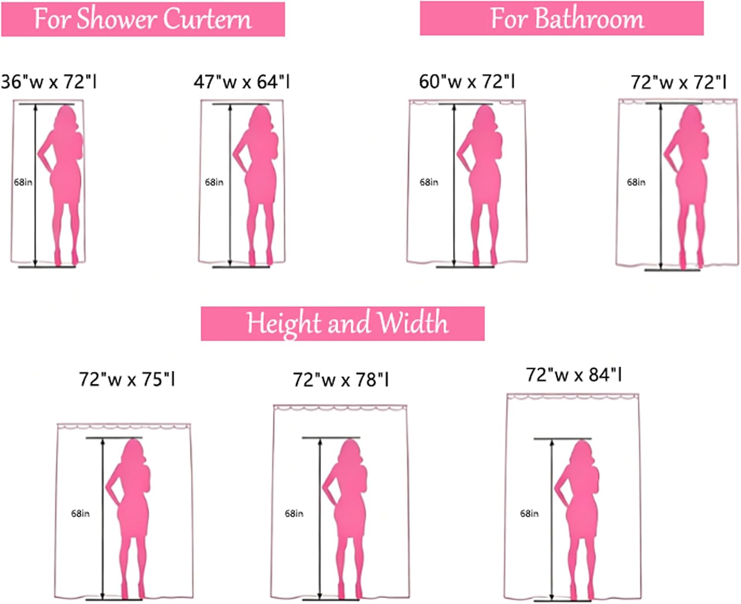 72x72 Inch Funny Japanese Cat Shark Shower Curtain Fun Fabric Bath Curtains image 5