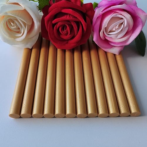 Miniatura 2 de 12 varillas de cera para sellar con pistola de pegamento para sello de cera, palitos de cera PORXFLY Seal ideales para sobres de tarjetas, envoltura