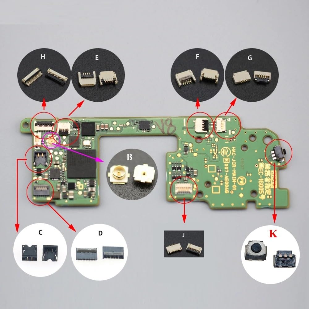 Amazon.co.jp: SWITCH スイッチ Joy-Con ジョイコン マザーボード PCB