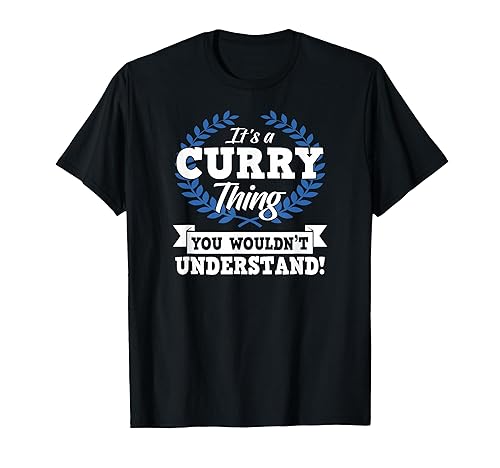 Curry Last Names Surname Clothing Apparel