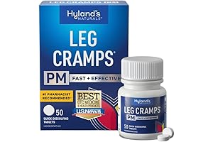 Hyland's Leg Cramps PM Tablets: Natural Nighttime Charley Horse Relief