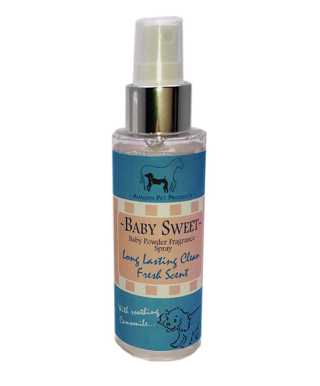 MALE FEMALE & UNISEX PET SCENT/DEODORANT FRAGRANCE/PERFUME DOGS CATS PETS TRAVEL SIZE (BABY SWEET, 100ml)