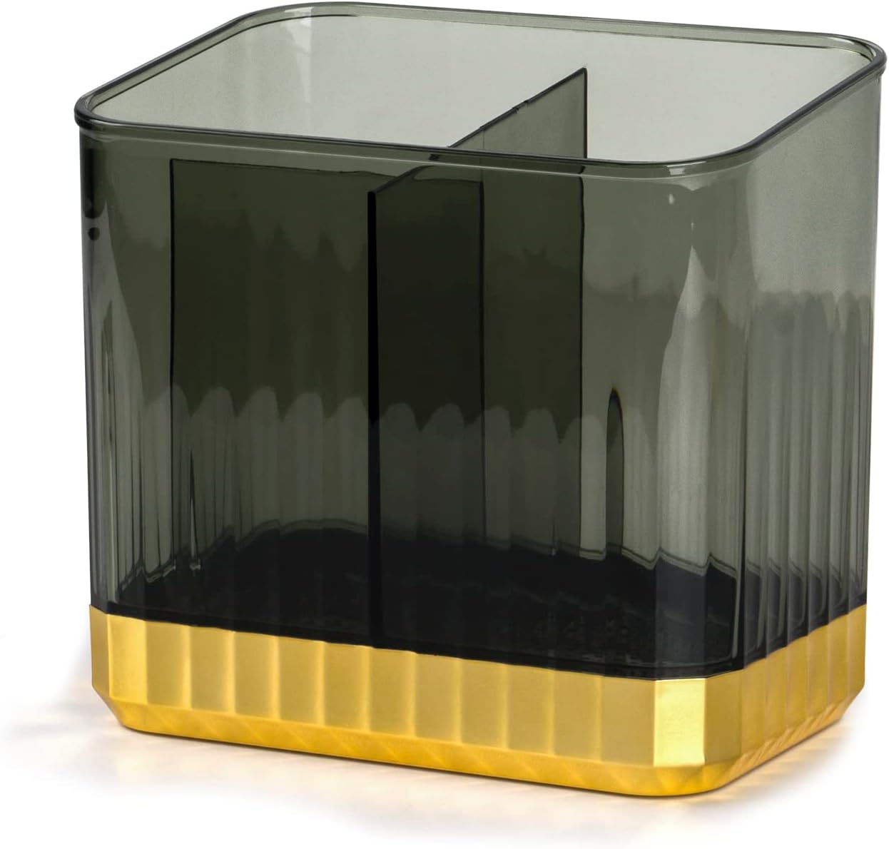 Linkidea Utensil Holder with Drainer, Spoon Fork Chopsticks Cutlery