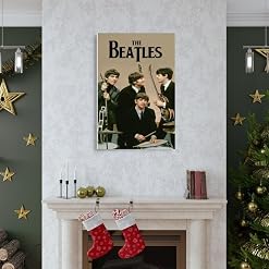 EVMILA Poster décoratif sur toile The Beatles Rock Band – Impression d’art moderne pour chambre à coucher – 20 x 30 cm - Les Beatles, Paul McCartney, John Lennon, RIngo Starr, George Harrison EVMILA Poster décoratif sur toile The Beatles Rock Band - Impression d'art moderne pour chambre à coucher - 20 x 30 cm – Image 6